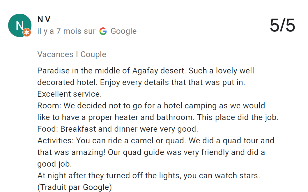 AGAFAY NVB REVIEW 2025